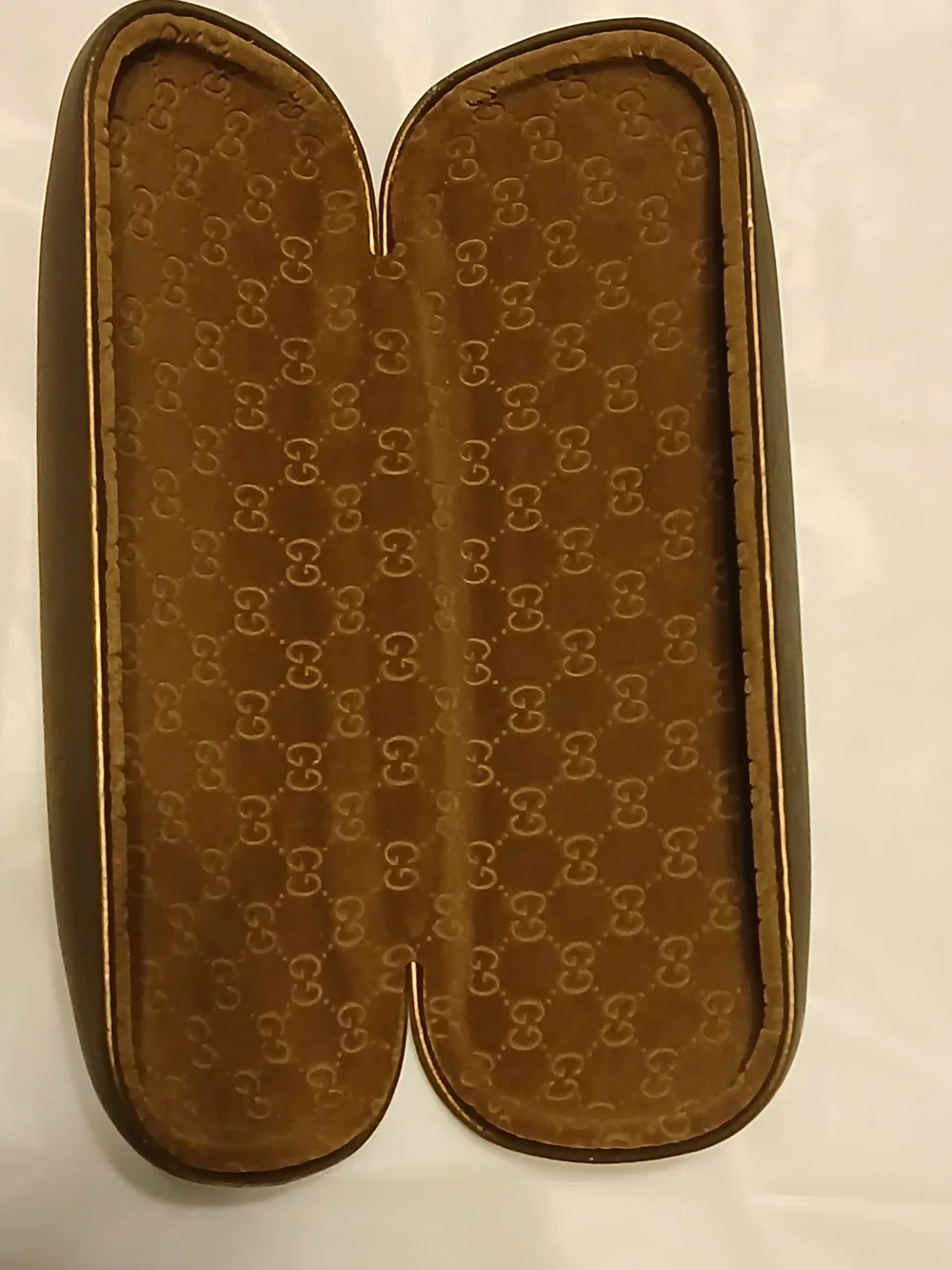 Gucci Gold Eyeglass Case - Luxurious Protective Case